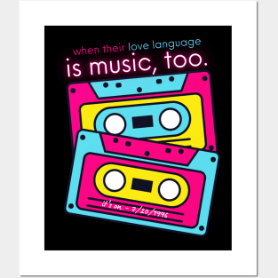 Music is a Love Language Posters and Art